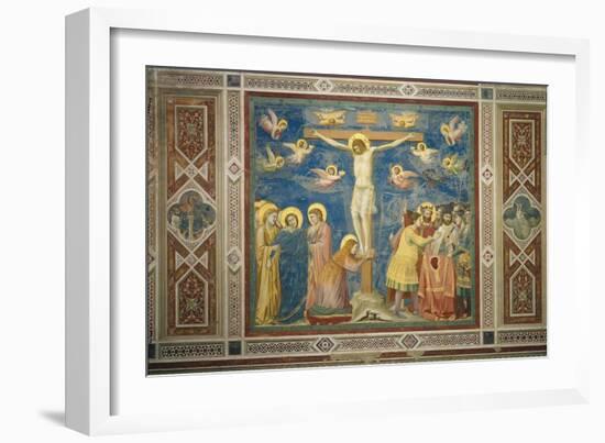 Stories of the Passion the Crucifixion-Giotto di Bondone-Framed Giclee Print