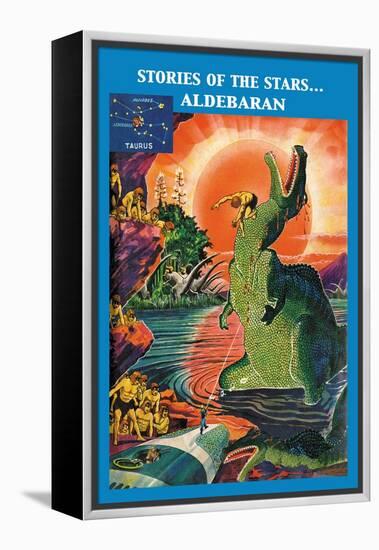 Stories of the Stars: Aldebaran-Frank R. Paul-Framed Stretched Canvas