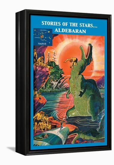 Stories of the Stars: Aldebaran-Frank R. Paul-Framed Stretched Canvas