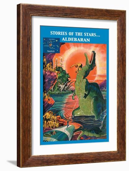 Stories of the Stars: Aldebaran-Frank R. Paul-Framed Art Print