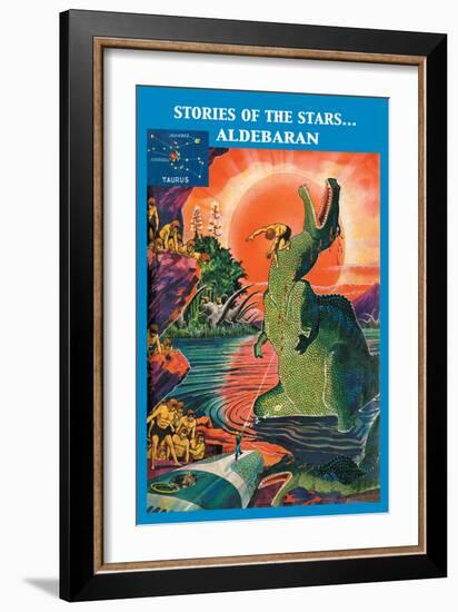 Stories of the Stars: Aldebaran-Frank R. Paul-Framed Art Print