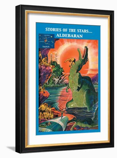 Stories of the Stars: Aldebaran-Frank R. Paul-Framed Art Print