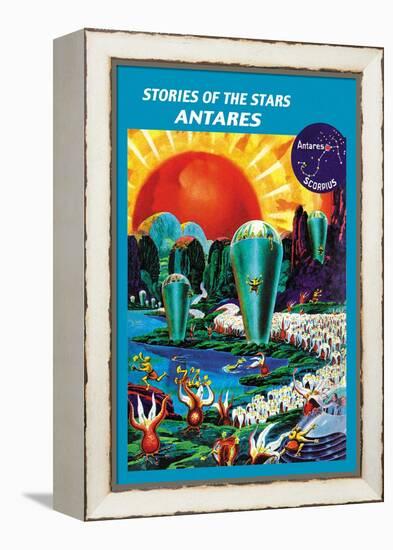 Stories of the Stars, Antares-Frank R. Paul-Framed Stretched Canvas