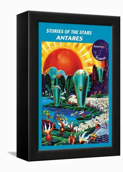 Stories of the Stars, Antares-Frank R. Paul-Framed Stretched Canvas