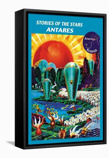 Stories of the Stars, Antares-Frank R. Paul-Framed Stretched Canvas