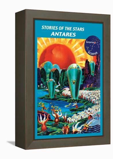 Stories of the Stars, Antares-Frank R. Paul-Framed Stretched Canvas