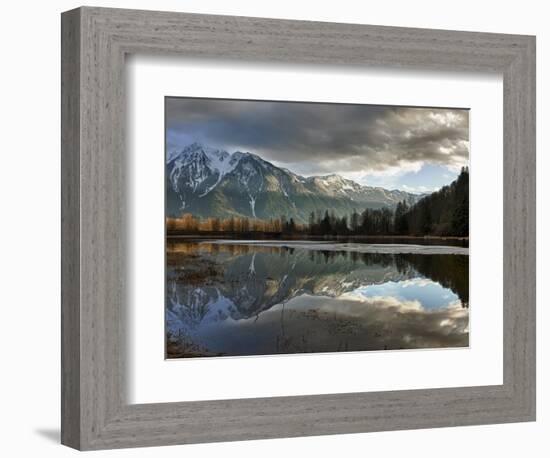 Storm, Agassiz, British Columbia, Canada-Rick A^ Brown-Framed Photographic Print