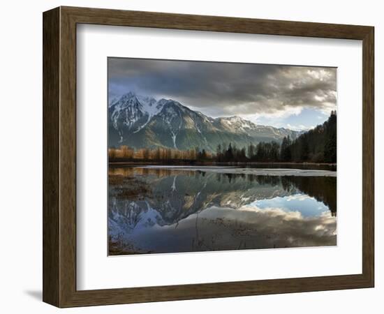 Storm, Agassiz, British Columbia, Canada-Rick A^ Brown-Framed Photographic Print