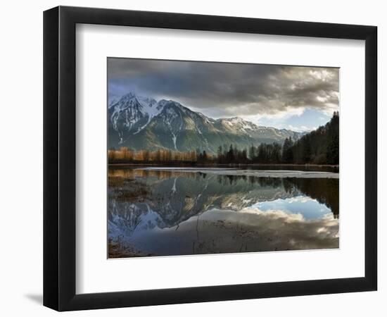 Storm, Agassiz, British Columbia, Canada-Rick A^ Brown-Framed Photographic Print