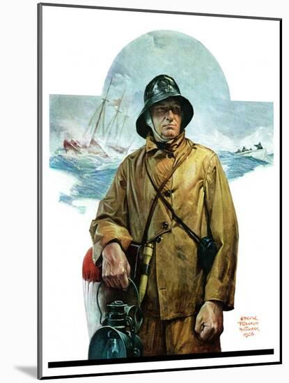 "Storm at Sea,"November 6, 1926-Edgar Franklin Wittmack-Mounted Giclee Print