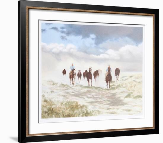 Storm Brewing-Gwendolyn Branstetter-Framed Limited Edition