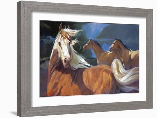 Storm Chasers-Carolyne Hawley-Framed Art Print