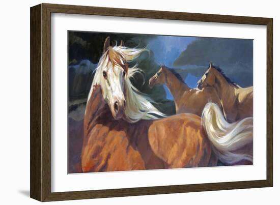 Storm Chasers-Carolyne Hawley-Framed Art Print