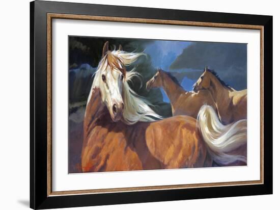 Storm Chasers-Carolyne Hawley-Framed Art Print