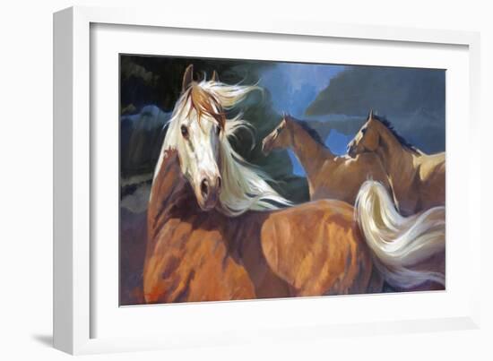 Storm Chasers-Carolyne Hawley-Framed Art Print