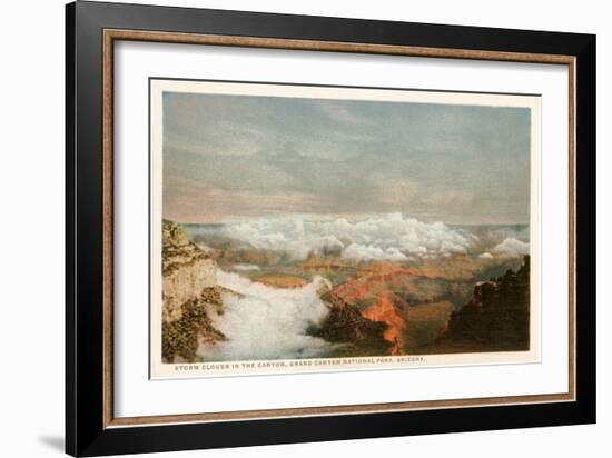 Storm Clouds, Grand Canyon-null-Framed Art Print