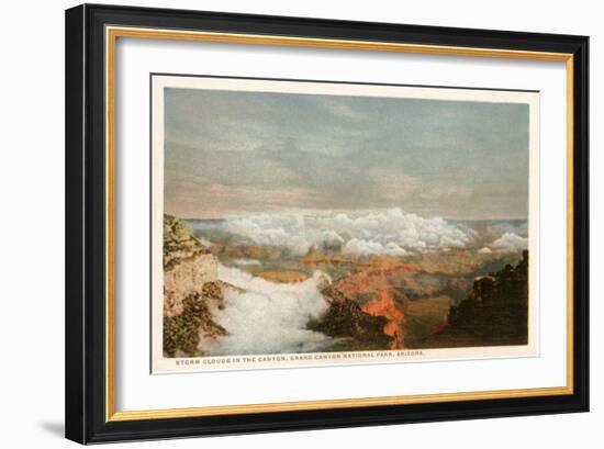 Storm Clouds, Grand Canyon-null-Framed Art Print