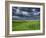 Storm Clouds over Agricultural Wheat Field, Tuscany, Italy-Adam Jones-Framed Photographic Print