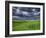 Storm Clouds over Agricultural Wheat Field, Tuscany, Italy-Adam Jones-Framed Photographic Print