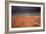 Storm Clouds Over Desert-Robbie Shone-Framed Photographic Print