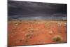 Storm Clouds Over Desert-Robbie Shone-Mounted Photographic Print