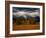 Storm Clouds Over Mountains and Trees, Grand Teton National Park, USA-Carol Polich-Framed Photographic Print