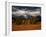 Storm Clouds Over Mountains and Trees, Grand Teton National Park, USA-Carol Polich-Framed Photographic Print