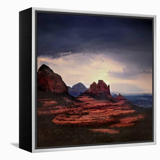 Storm Clouds over Sedona-Jody Miller-Framed Premier Image Canvas