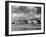 Storm Clouds Over the Promenade and the Beach from the Pier at Southsea Hampshire England-null-Framed Photographic Print