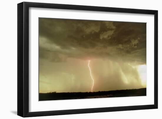 Storm Clouds Over Tucson-Keith Kent-Framed Photographic Print