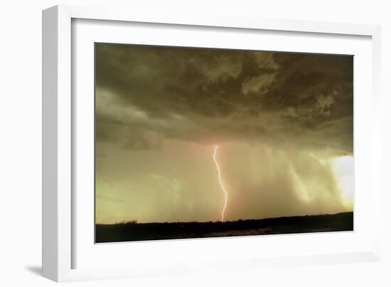 Storm Clouds Over Tucson-Keith Kent-Framed Photographic Print