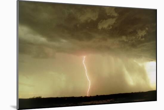 Storm Clouds Over Tucson-Keith Kent-Mounted Photographic Print