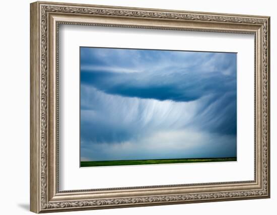 Storm Clouds, Saskatchewan, Canada-null-Framed Photographic Print