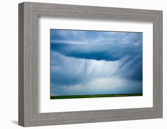 Storm Clouds, Saskatchewan, Canada-null-Framed Photographic Print