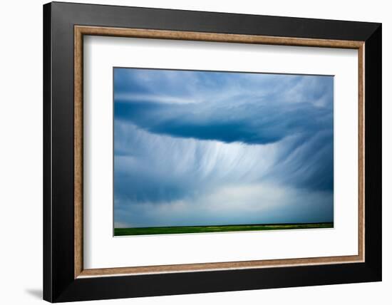 Storm Clouds, Saskatchewan, Canada-null-Framed Photographic Print