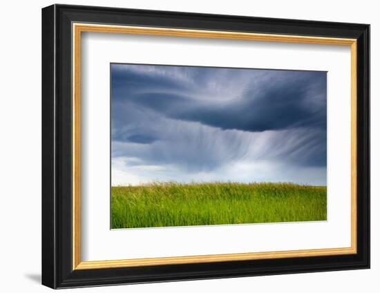 Storm Clouds, Saskatchewan, Canada-null-Framed Photographic Print