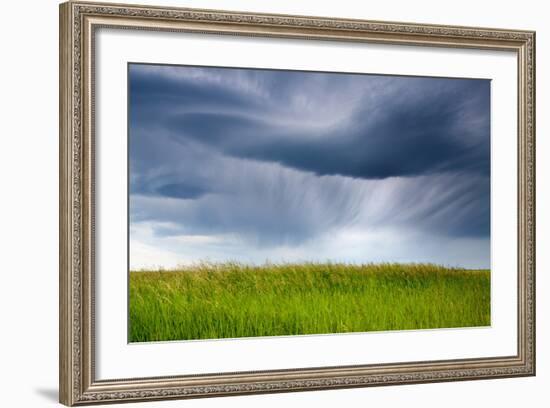 Storm Clouds, Saskatchewan, Canada-null-Framed Photographic Print