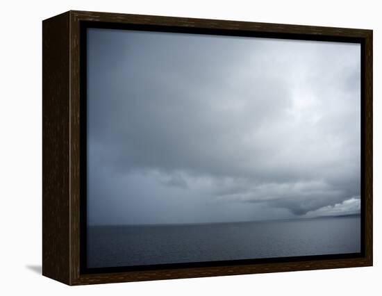 Storm Clouds Settle Over the Puget Sound, Washington State, United States of America, North America-Aaron McCoy-Framed Premier Image Canvas