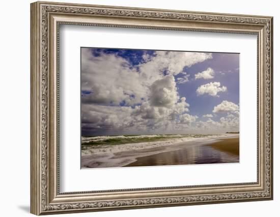 Storm Coming, Eastern Florida Coast, Atlantic Ocean, Jupiter, Florida-Rob Sheppard-Framed Photographic Print