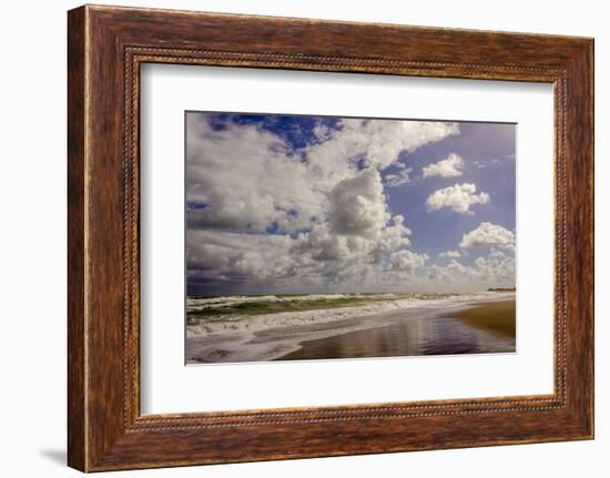 Storm Coming, Eastern Florida Coast, Atlantic Ocean, Jupiter, Florida-Rob Sheppard-Framed Photographic Print