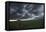 Storm coming into the field-Michael Scheufler-Framed Premier Image Canvas