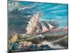 Storm Creators Lake Nyasa, 2023, (Oil on Canvas)-Vincent Alexander Booth-Mounted Giclee Print