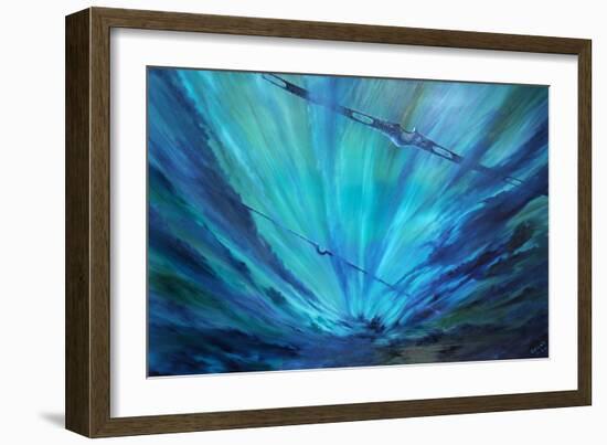 Storm Creators Uranus, 2021, (Oil on Canvas)-Vincent Alexander Booth-Framed Giclee Print