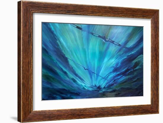 Storm Creators Uranus, 2021, (Oil on Canvas)-Vincent Alexander Booth-Framed Giclee Print