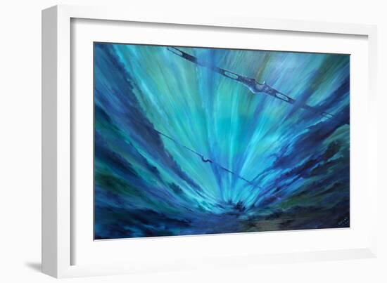 Storm Creators Uranus, 2021, (Oil on Canvas)-Vincent Alexander Booth-Framed Giclee Print