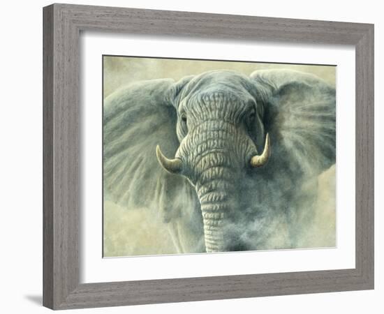 Storm Elephant-Jeremy Paul-Framed Giclee Print