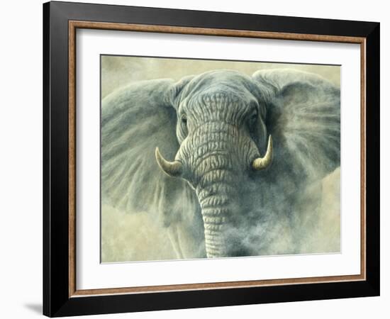 Storm Elephant-Jeremy Paul-Framed Giclee Print