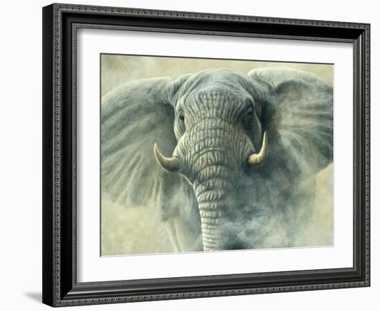 Storm Elephant-Jeremy Paul-Framed Giclee Print