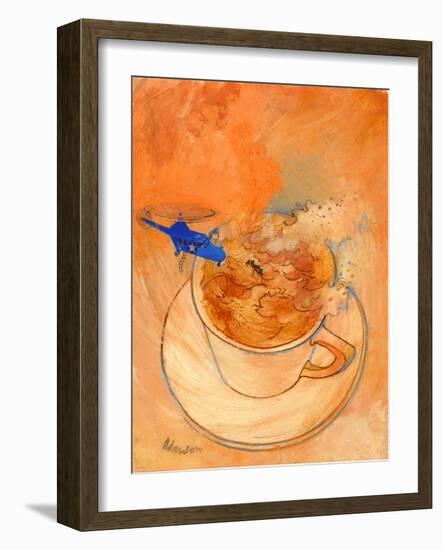 Storm in a Teacup, 1970s-George Adamson-Framed Giclee Print