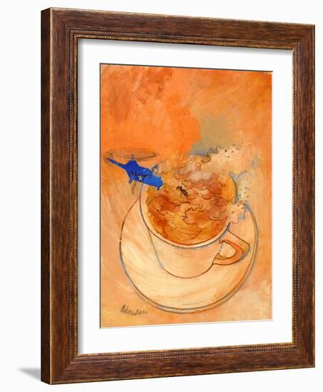 Storm in a Teacup, 1970s-George Adamson-Framed Giclee Print